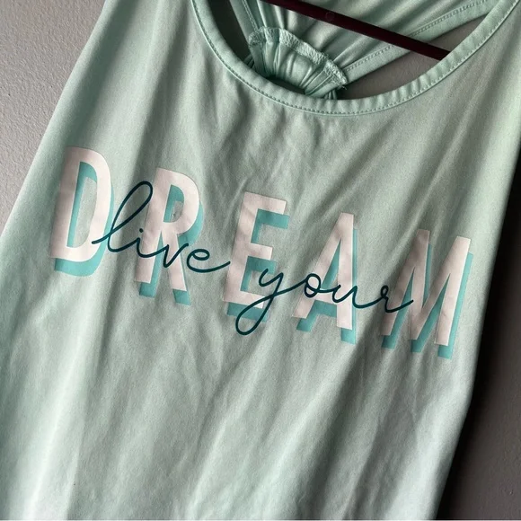 Girls Quick-Dri Razorback Tank - Picture 2 of 4